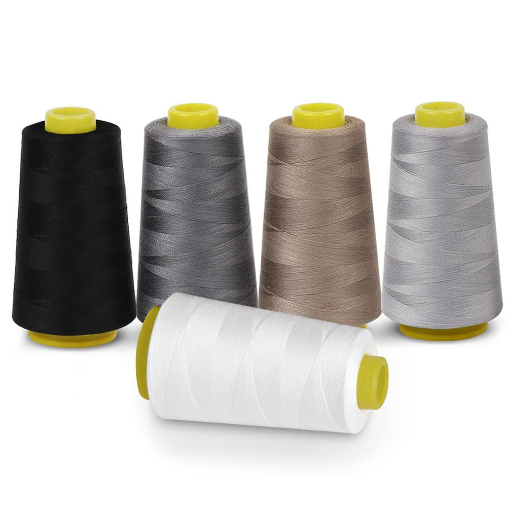 Serger Thread Cone - ミシン糸 100% ポリエステルスプール 2 色 3000
