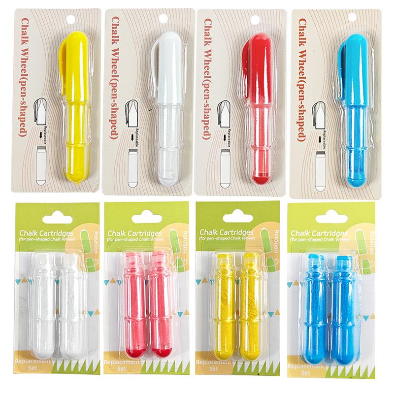 Tailor Chalk Marker - スクライビングパウダーペン塗装パウダーテーラリングパウダーカッティングテーラリング縫製衣類縫製補助ツール色白