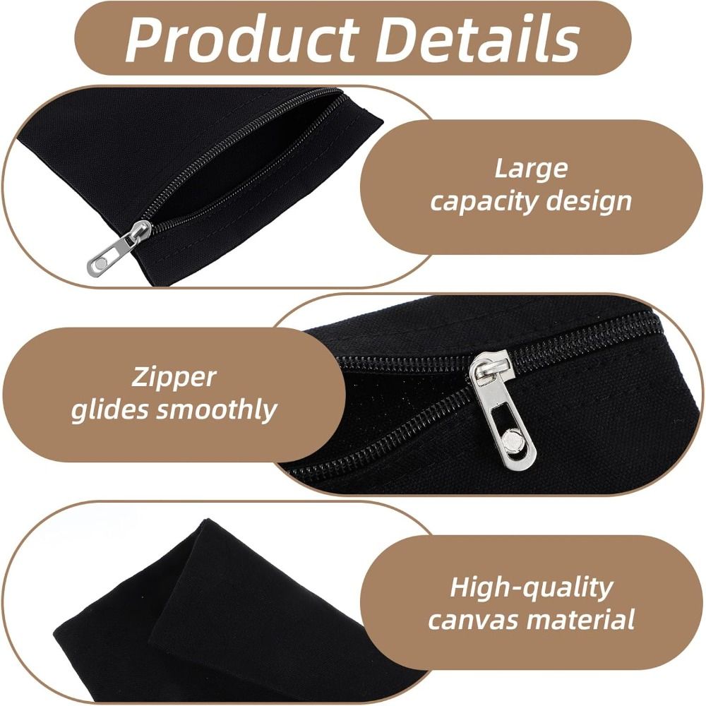 Sewing Zipper - 新しいジッパー付き縫い付けサイド隠しポケット、ポリエステル製耐久性のある内側セキュリティポケット、無地トラベルウォレットポーチ