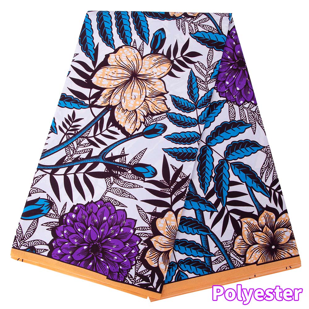 Sewing Batik Fabric - アンカラアフリカプリントバティックパグネ本物のワックス生地 DIY 縫製パッチワークウェディングドレスクラフト素材ポリエステル高品質 Tissu