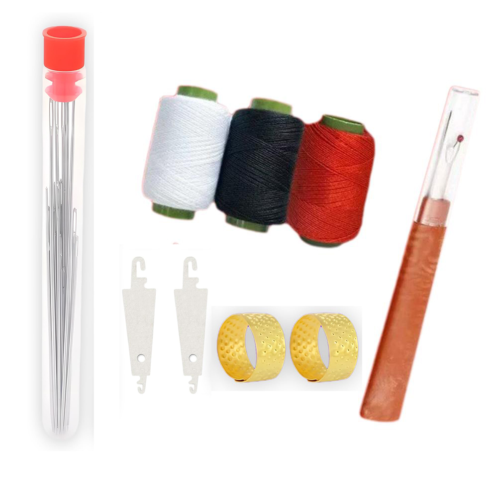 Seam Ripper Tool - 31/34/37PCS 縫製ツールセット、針糸ハンドリペアツール、刺繍ツールキット、針、縫い糸リッパー、指ぬき
