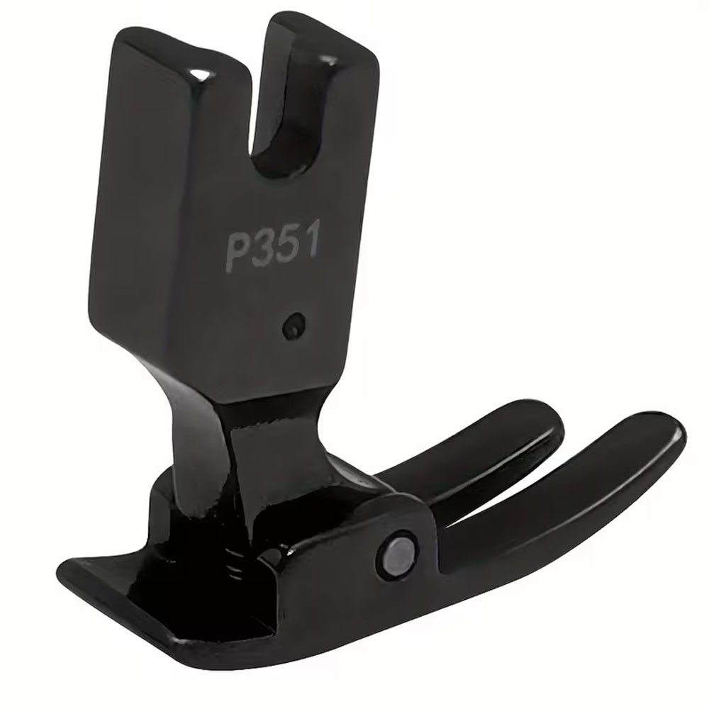 P351 全鋼製押さえ金具 ブラック 帯電防止電圧押さえ金具 - Rolled Hem Foot のレビューと価格