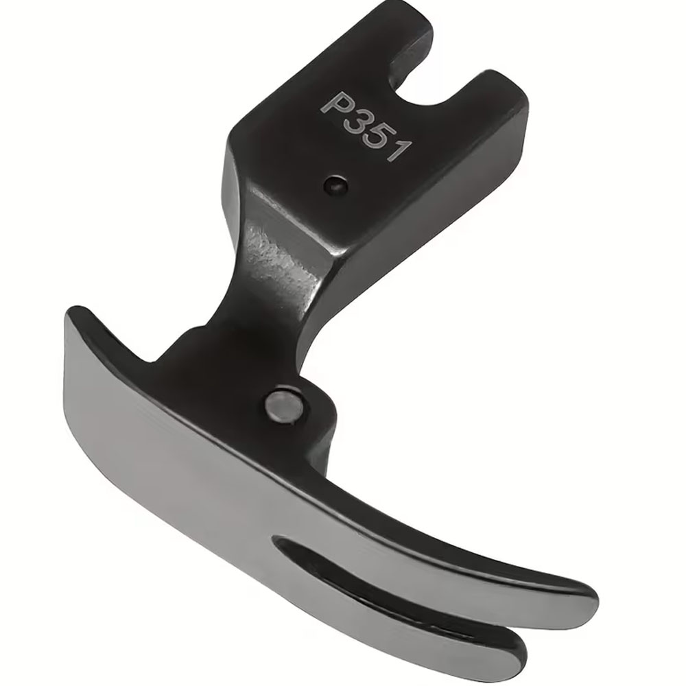 P351 全鋼製押さえ金具 ブラック 帯電防止電圧押さえ金具 - Rolled Hem Foot のレビューと価格