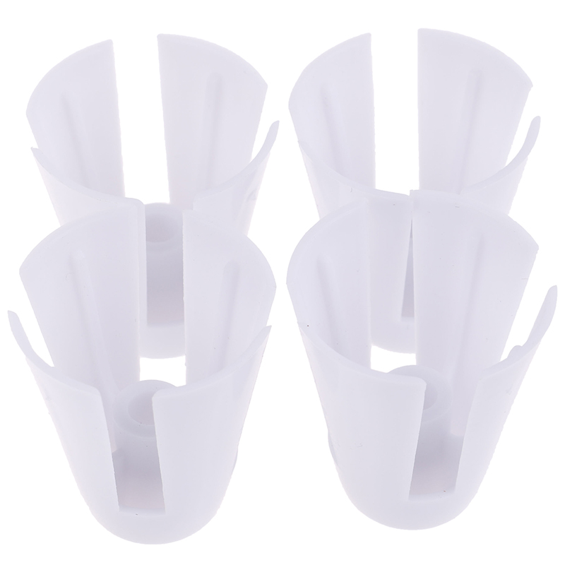 4ピース/ロットプラスチックコイル爪スレッドスプールコーンホ - Serger Thread Cone のレビューと価格