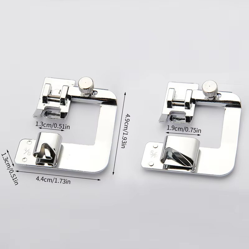 2026 NEW 9mm /13mm /19mm /25mm - Rolled Hem Foot のレビューと価格
