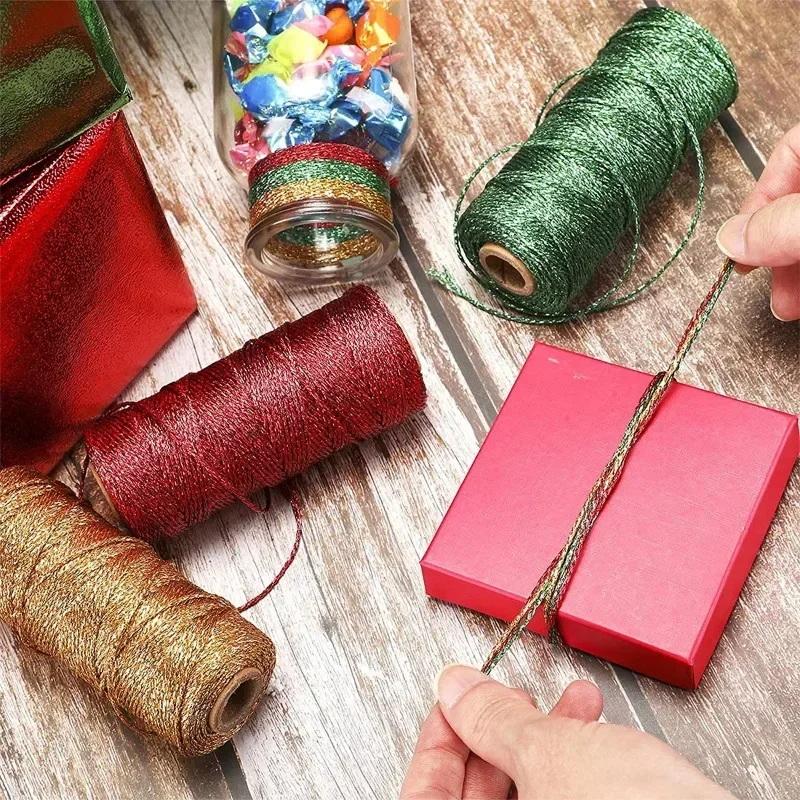 新しい 1.5 ミリメートル 100 メートル色付きマクラメ - Sewing Thread In Textile のレビューと価格