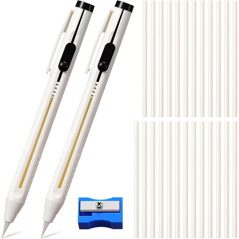 仕立て屋の鉛筆、生地のパターンをマークするため、縫製チョーク - Tailor Chalk Marker のレビューと価格