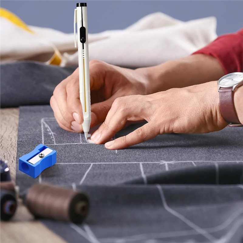 仕立て屋の鉛筆、生地のパターンをマークするため、縫製チョーク - Tailor Chalk Marker のレビューと価格