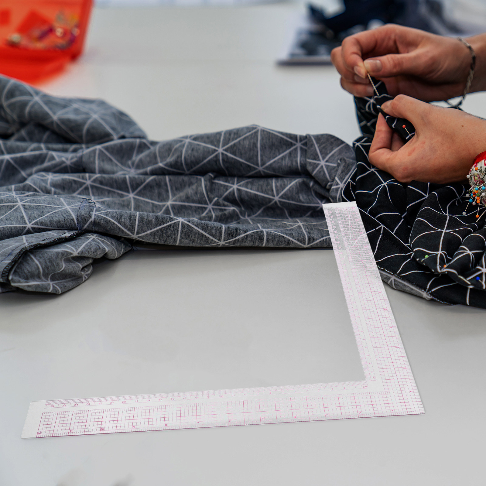高精度 L 字型パターン等級分け定規仕立て用衣類デザイン定規 - Sewing Garments のレビューと価格
