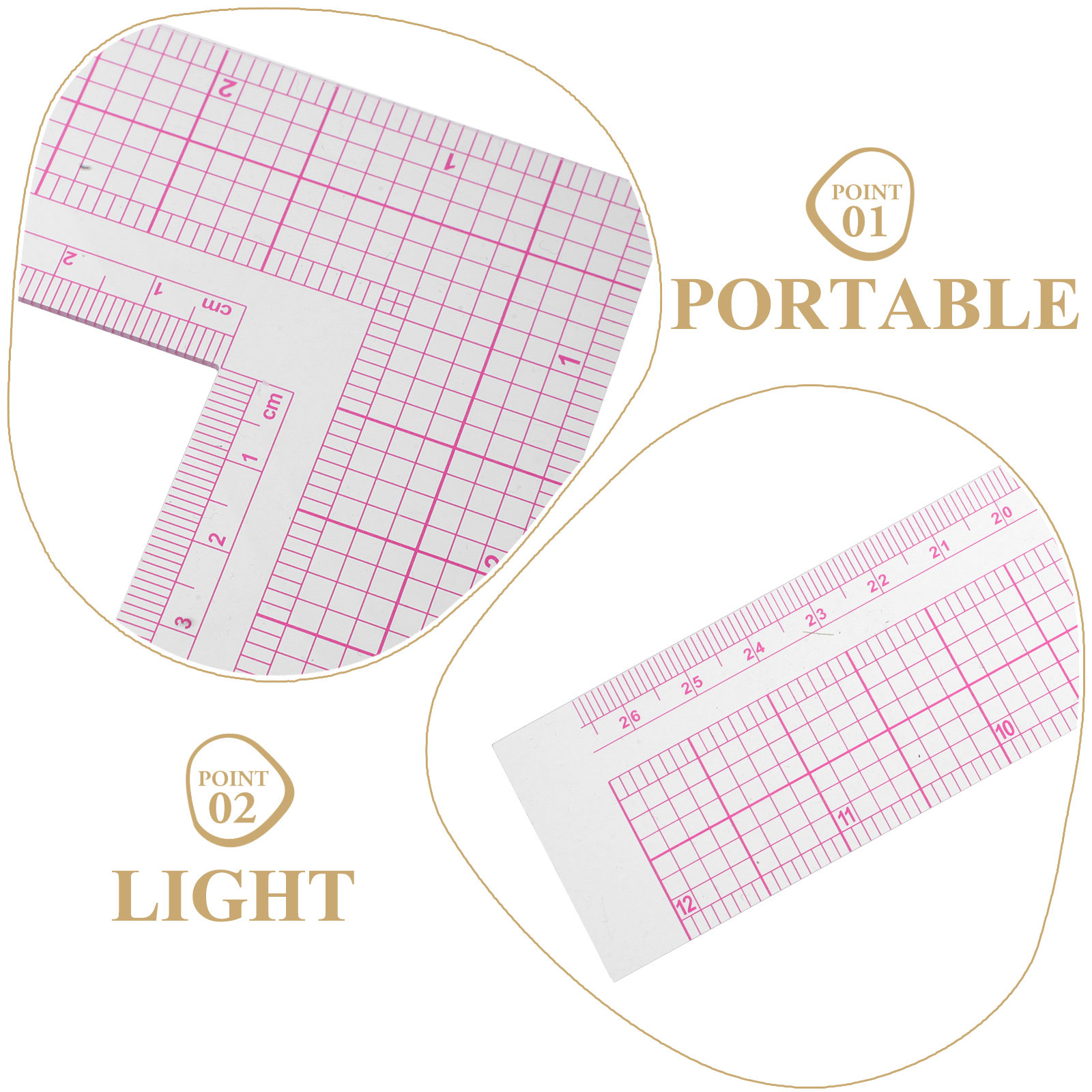 高精度 L 字型パターン等級分け定規仕立て用衣類デザイン定規 - Sewing Garments のレビューと価格