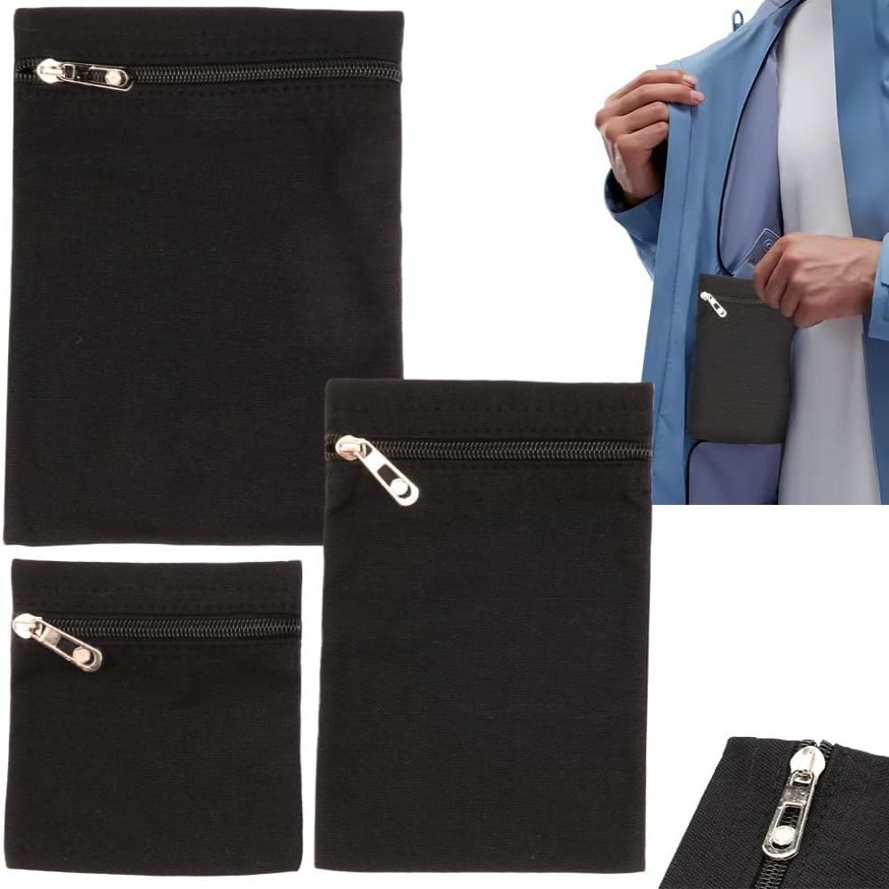 トラベルウォレットポーチ サイドに縫い付けられた隠しポケット - Sewing Zipper のレビューと価格