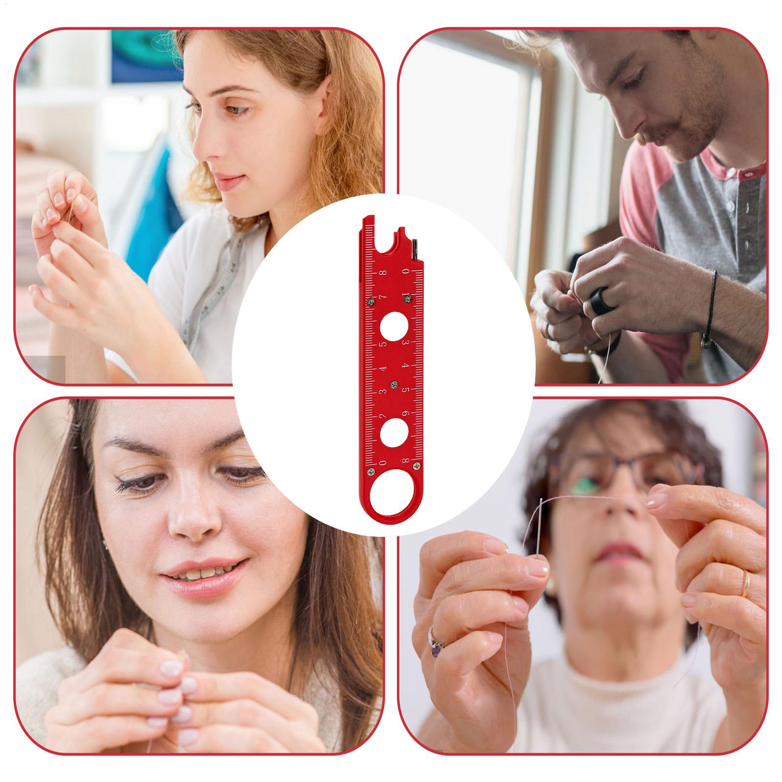 ミシン針糸通し器 安全な糸通しガジェット 針糸通しツール お - Sewing Machine Needle のレビューと価格