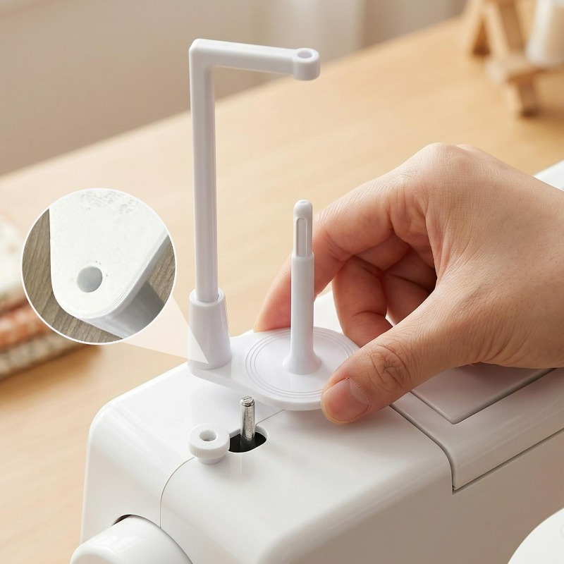 1-5個入りユニバーサルミシン糸ホルダー、シングルスプールコ - Serger Thread Cone のレビューと価格