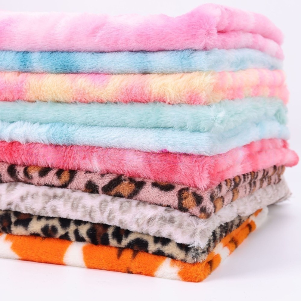 1/2/3ヤードタイダイジャカードフェイクファーぬいぐるみ縫 - Sewing Tie Dye のレビューと価格