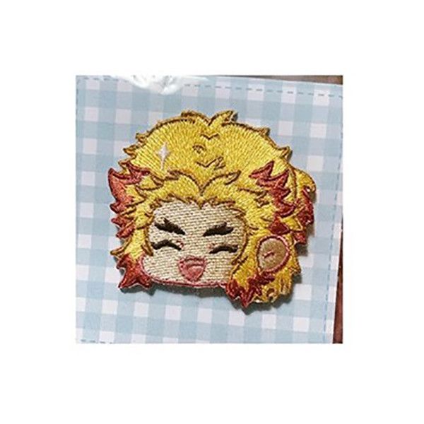 鬼滅の刃 刺繍ワッペン アイロン接着・縫い付け両用 アップリ - Sewing Repair のレビューと価格