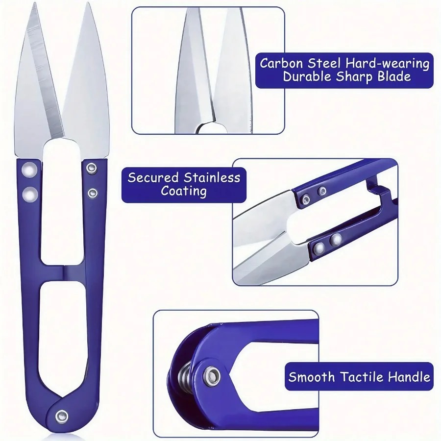 5個入り縫い目切り取り器セット、ステッチ糸取り器、ハサミ付き - Seam Ripper Tool のレビューと価格